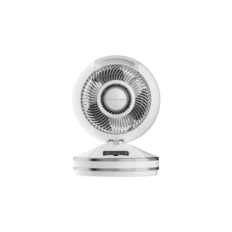 Rowenta 2in1 Air Force Intense HQ 7152, Heizlüfter(weiß/silber, Standventilator, Heizlüfter)