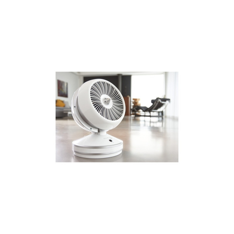 Rowenta 2in1 Air Force Intense HQ 7152, Heizlüfter(weiß/silber, Standventilator, Heizlüfter)