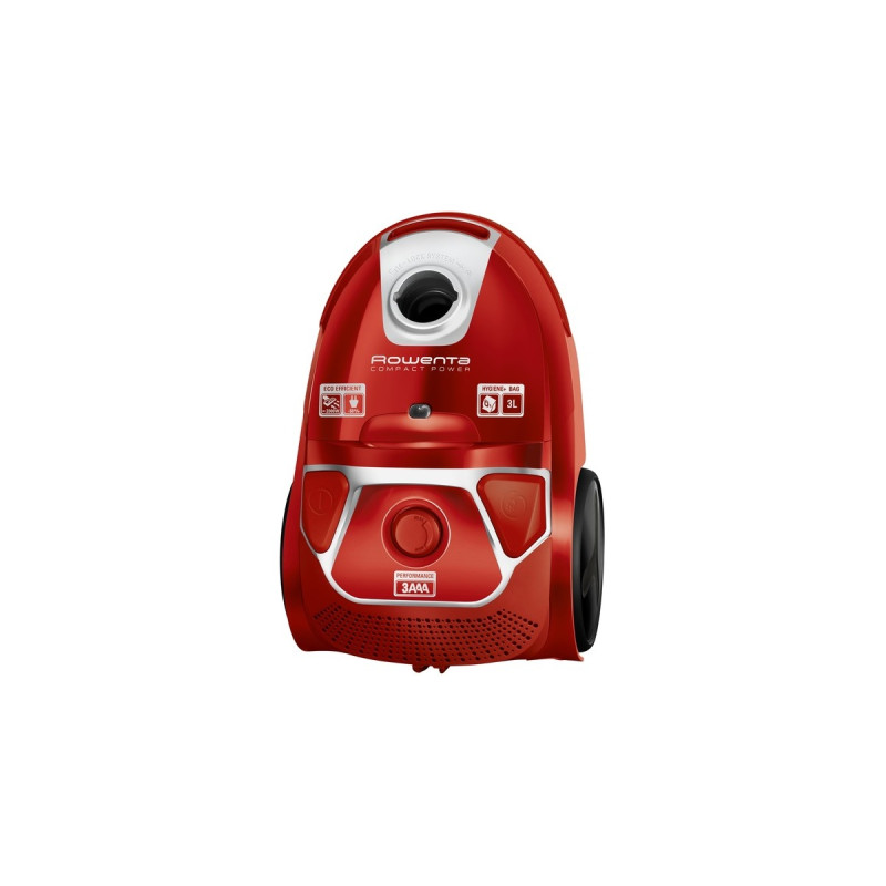 Rowenta Bodenstaubsauger Compact Power Parkett(rot)