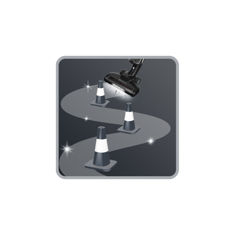 Rowenta Bodenstaubsauger RH 6545WH, Stielstaubsauger(schwarz)