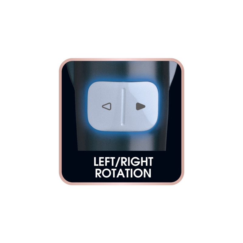 Rowenta Brush Activ Premium Care CF 9540, Warmluftbürste(weiß/rosa)