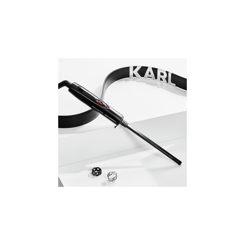 Rowenta KARL LAGERFELD Curls Forever CF311L, Lockenstab(schwarz/rot)
