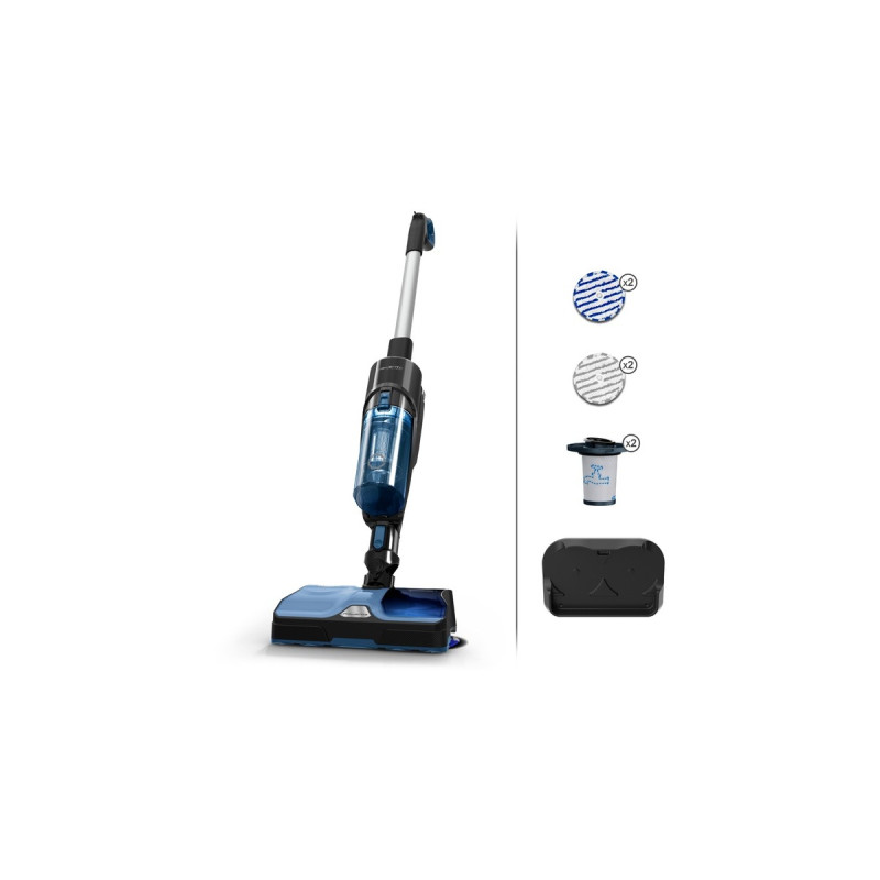 Rowenta Rowenta X-Combo, Wischsauger(schwarz/blau)