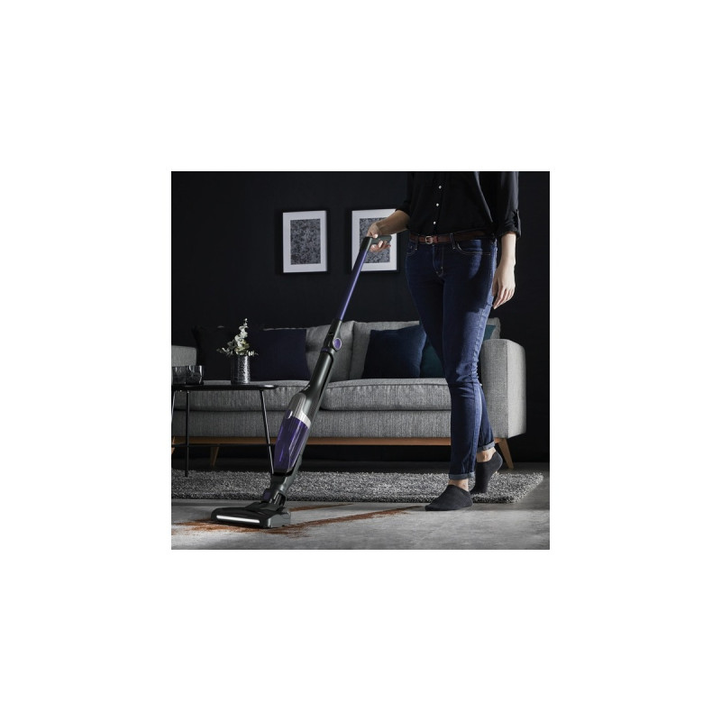Rowenta Xtrem Compact 2-in-1 RH1238, Stielstaubsauger(schwarz/lila)