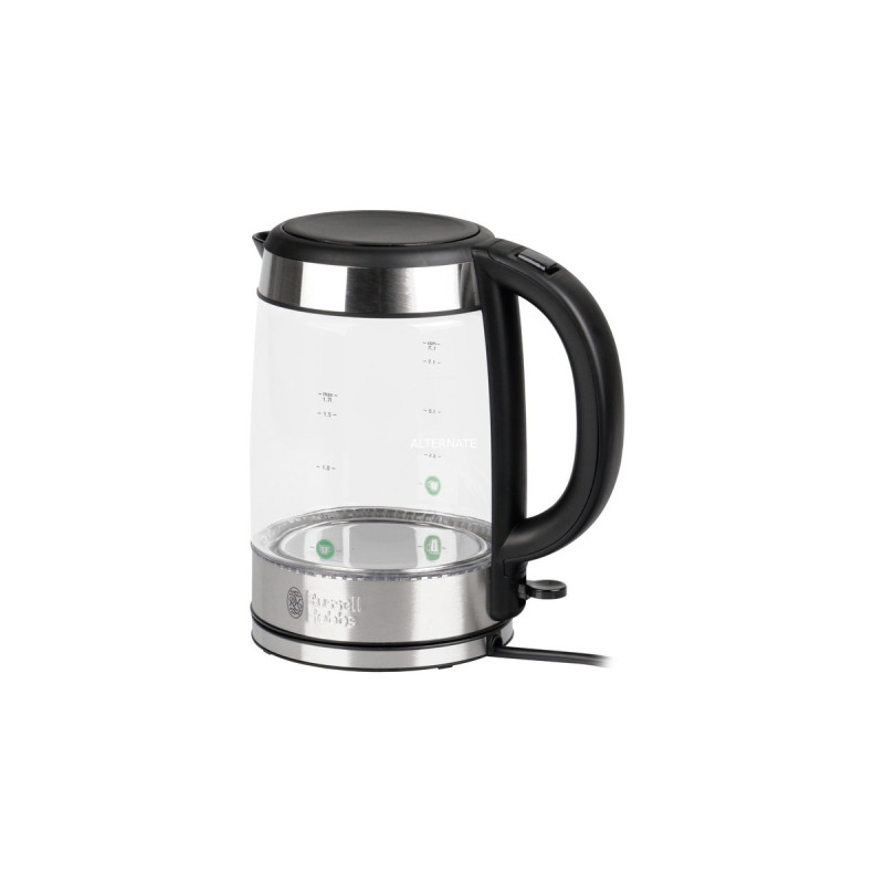 Russell Hobbs Glas-Wasserkocher 21600-57(transparent/edelstahl, 1,7 Liter)