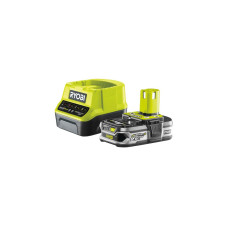 Ryobi 18 V Akku-Starterset RC18120-125(grün/schwarz, Ladegerät + Akku)