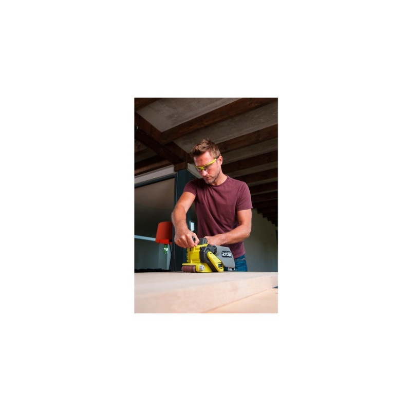 Ryobi Akku-Bandschleifer R18BS-0, 18Volt(grün/schwarz, ohne Akku und Ladegerät)