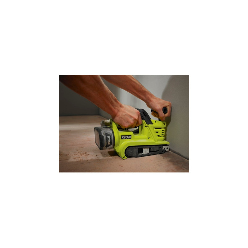 Ryobi Akku-Bandschleifer R18BS-0, 18Volt(grün/schwarz, ohne Akku und Ladegerät)