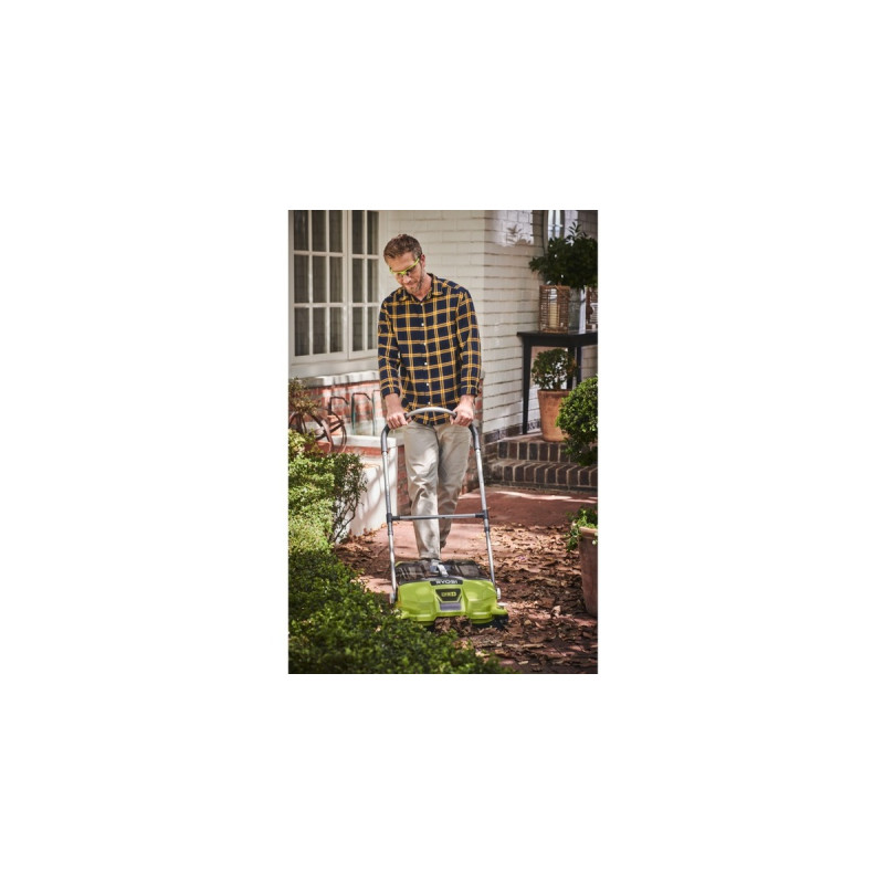 Ryobi Akku-Kehrmaschine R18SW3-0, 18Volt(grün/schwarz, ohne Akku und Ladegerät)