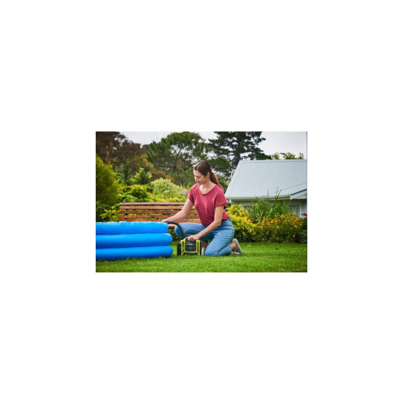 Ryobi Akku-Multikompressor R18MI-0, 18Volt, Luftpumpe(grün/schwarz, ohne Akku und Ladegerät)