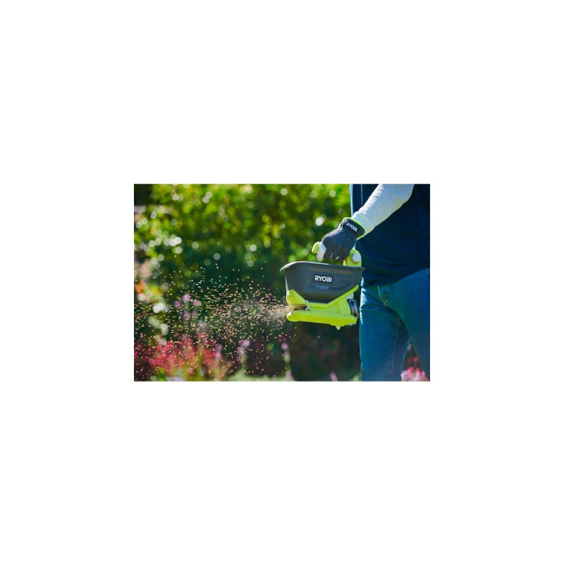 Ryobi Akku-Universal-Streuer OSS1800, 18Volt, Streugerät(grün/schwarz, ohne Akku und Ladegerät)