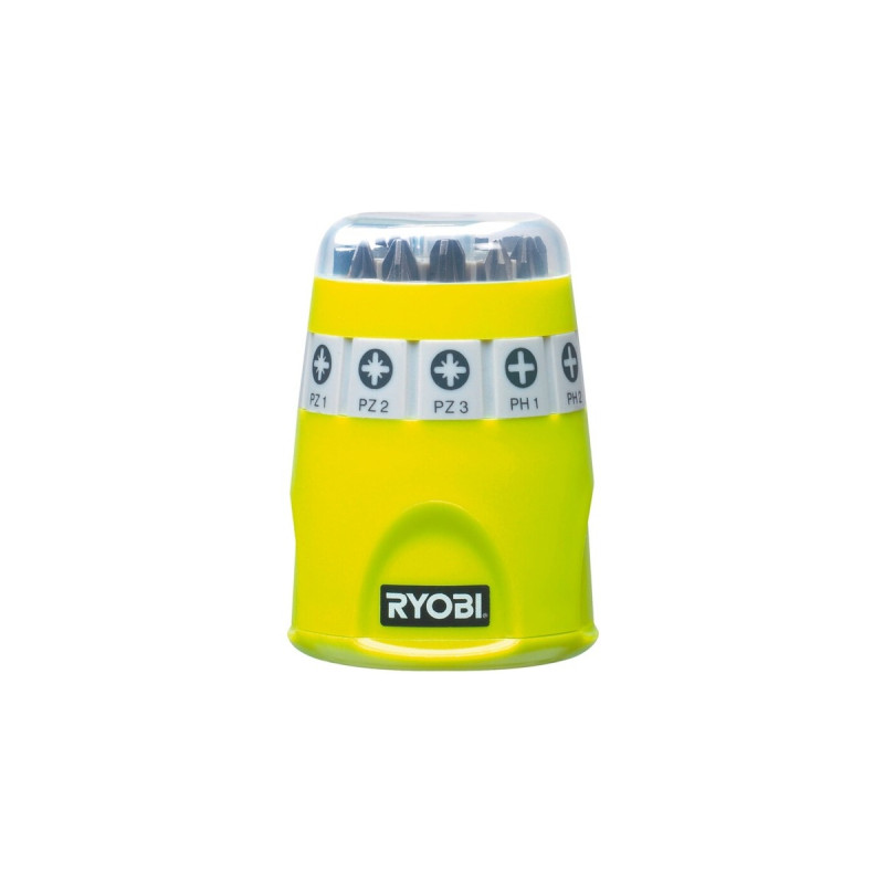 Ryobi Bitset RAK10SD, 10-teilig, Bit-Satz(grün)