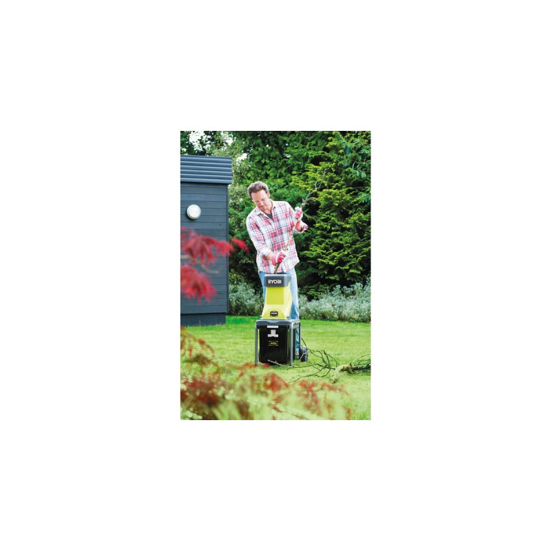 Ryobi Elektro-Häcksler RSH2545B(grün/schwarz, 2.500 Watt)