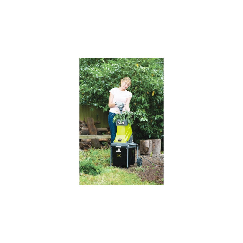 Ryobi Elektro-Häcksler RSH2545B(grün/schwarz, 2.500 Watt)