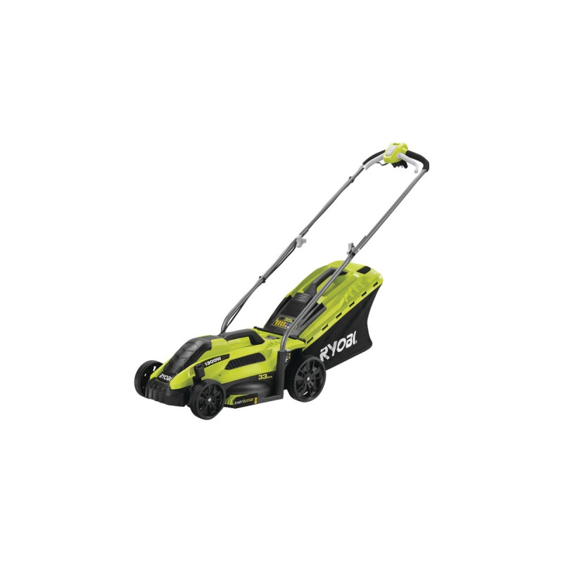 Ryobi Elektro-Rasenmäher RLM13E33S(grün/schwarz, 1.300 Watt)
