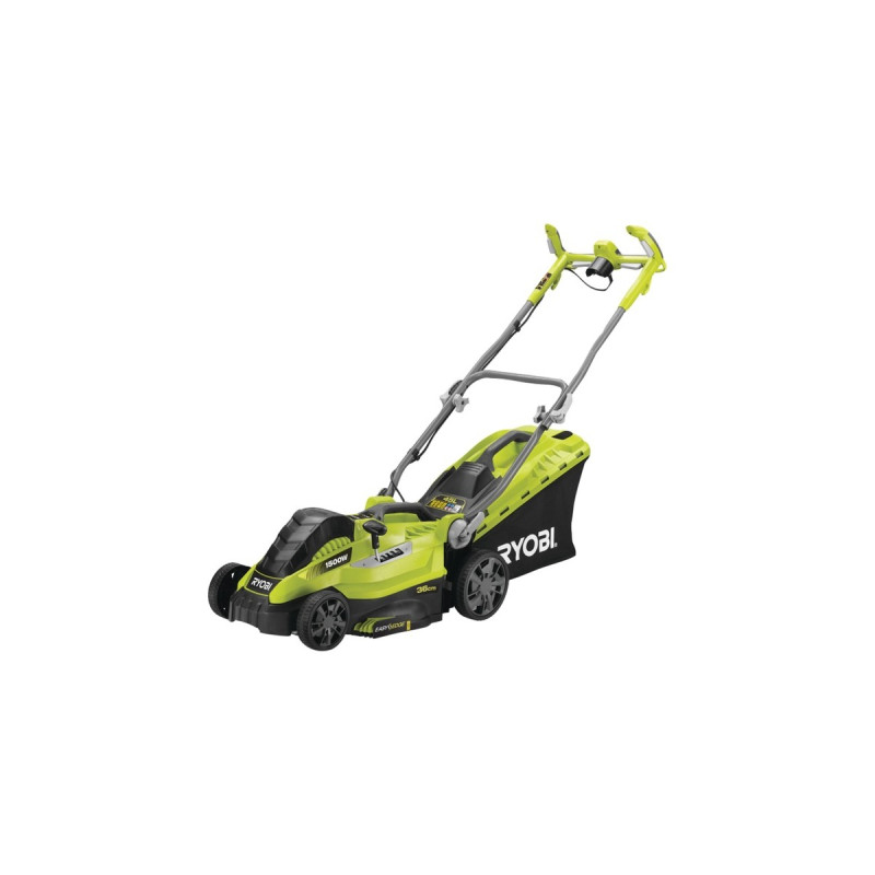 Ryobi Elektro-Rasenmäher RLM15E36H(grün/schwarz, 1.500 Watt)