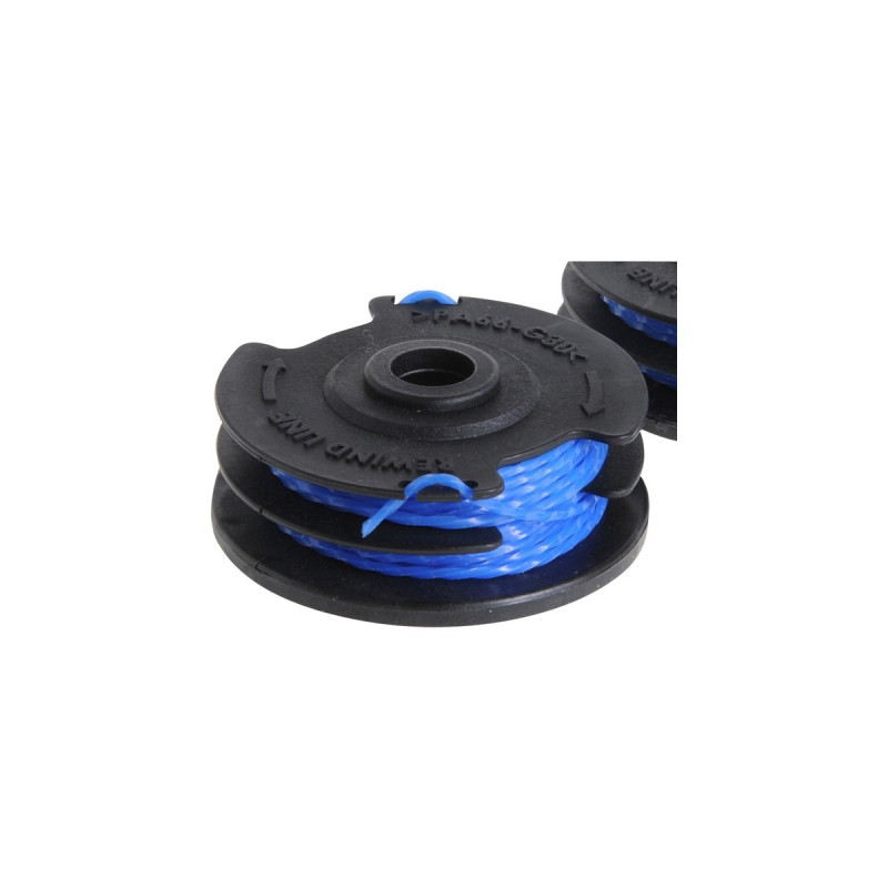 Ryobi Fadenspule RAC109, Mäh-Faden(schwarz, 2 Stück)