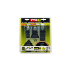 Ryobi Fliesen-Set RAK05MT, 5-teilig, für Multitool, Sägeblatt-Satz