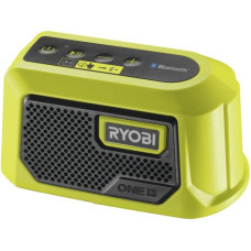 Ryobi ONE+ Akku Bluetooth Box Mini, 18Volt, Lautsprecher(grün/schwarz, ohne Akku und Ladegerät)