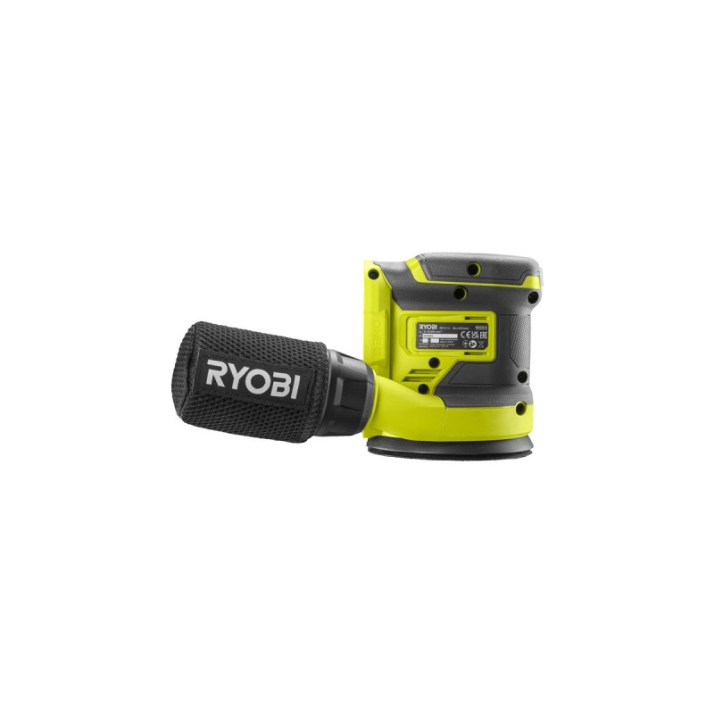 Ryobi ONE+ Akku-Exzenterschleifer RROS18-0, 18Volt(grün/schwarz, ohne Akku und Ladegerät)