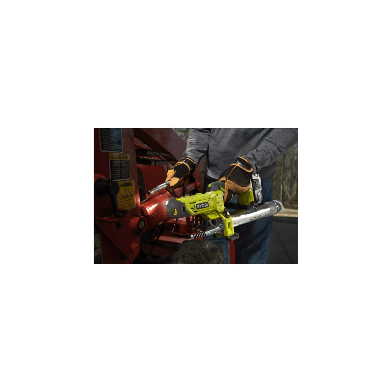 Ryobi ONE+ Akku-Fettpresse R18GG-0, 18Volt(grün/schwarz, ohne Akku und Ladegerät)