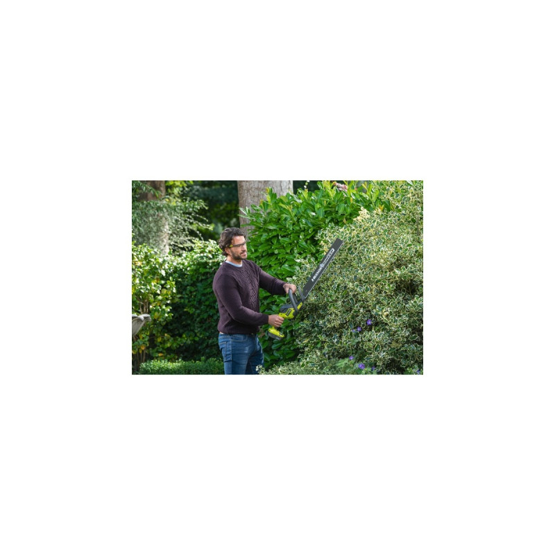 Ryobi ONE+ Akku-Heckenschere RY18HT50A-120, 18Volt(grün/schwarz, Li-Ionen Akku 2,0Ah)