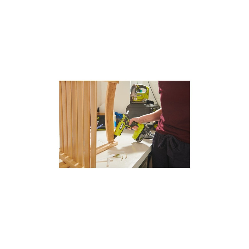 Ryobi ONE+ Akku-Heißklebepistole Vario RGL18-0, 18Volt(grün/schwarz, ohne Akku und Ladegerät)