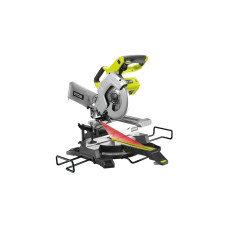 Ryobi ONE+ Akku-Kapp-und Gehrungssäge R18MS216-0, 18Volt(grün/schwarz, ohne Akku und Ladegerät)