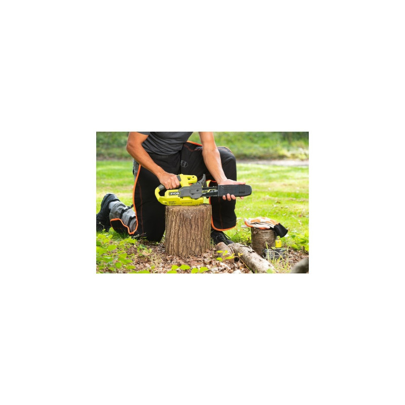 Ryobi ONE+ Akku-Kettensäge RY18CS20A-0, 18Volt(grün/schwarz, ohne Akku und Ladegerät)