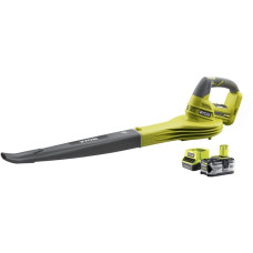 Ryobi ONE+ Akku-Laubgebläse RBL1820S40F, 18Volt(grün/schwarz, ohne Akku und Ladegerät)