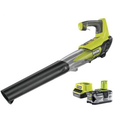 Ryobi ONE+ Akku-Laubgebläse RBL18JB40F, 18Volt(grün/schwarz, Li-Ionen Akku 4,0Ah)