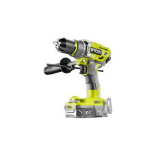 Ryobi ONE+ Akku-Schlagbohrschrauber R18PD7-220B, 18Volt(grün/schwarz, 2x Li-Ionen Akku 2,0Ah)