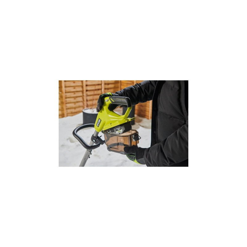 Ryobi ONE+ Akku-Schneebürste RY18ST25A-140, 18Volt, Schneefräse(grün/schwarz, Li-Ionen Akku 4,0Ah, Outlet)