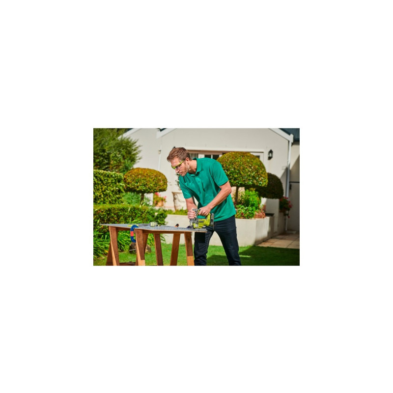 Ryobi ONE+ Akku-Stichsäge R18JS7-0, 18Volt(grün/schwarz, ohne Akku und Ladegerät)