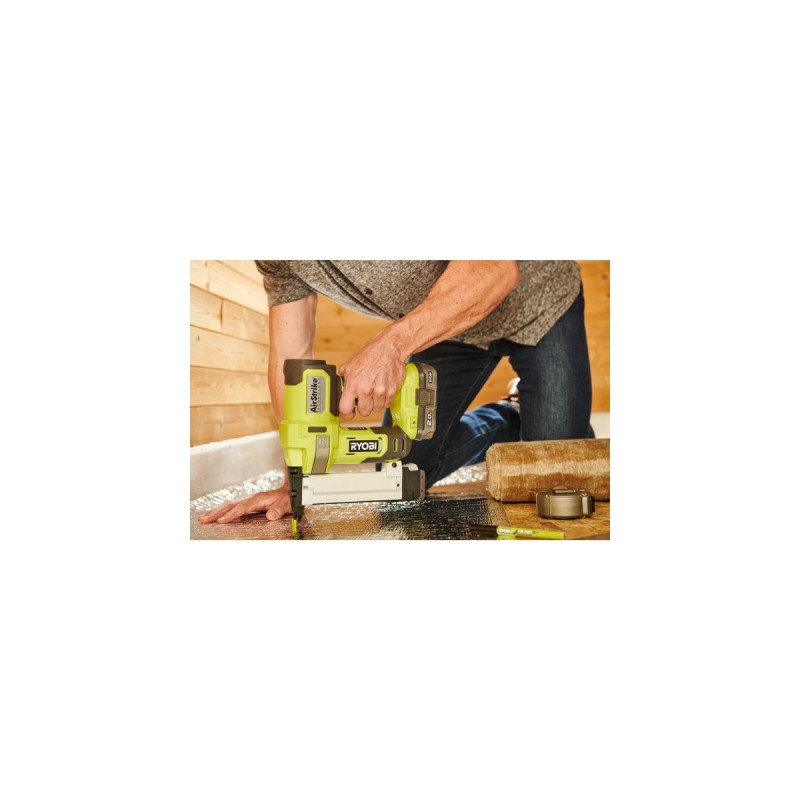 Ryobi ONE+ Akku-Tacker R18GS18-0, 18Volt, Elektrotacker(grün/schwarz, ohne Akku und Ladegerät)