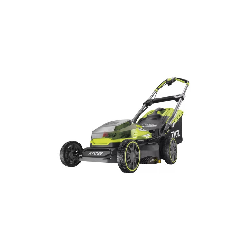 Ryobi ONE+ Brushless Akku-Rasenmäher RY18LMX40A-240, 18Volt(grün/schwarz, 2x 4,0 Ah Li-Ionen-Akku)
