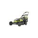 Ryobi ONE+ Brushless Akku-Rasenmäher RY18LMX40A-240, 18Volt(grün/schwarz, 2x 4,0 Ah Li-Ionen-Akku)