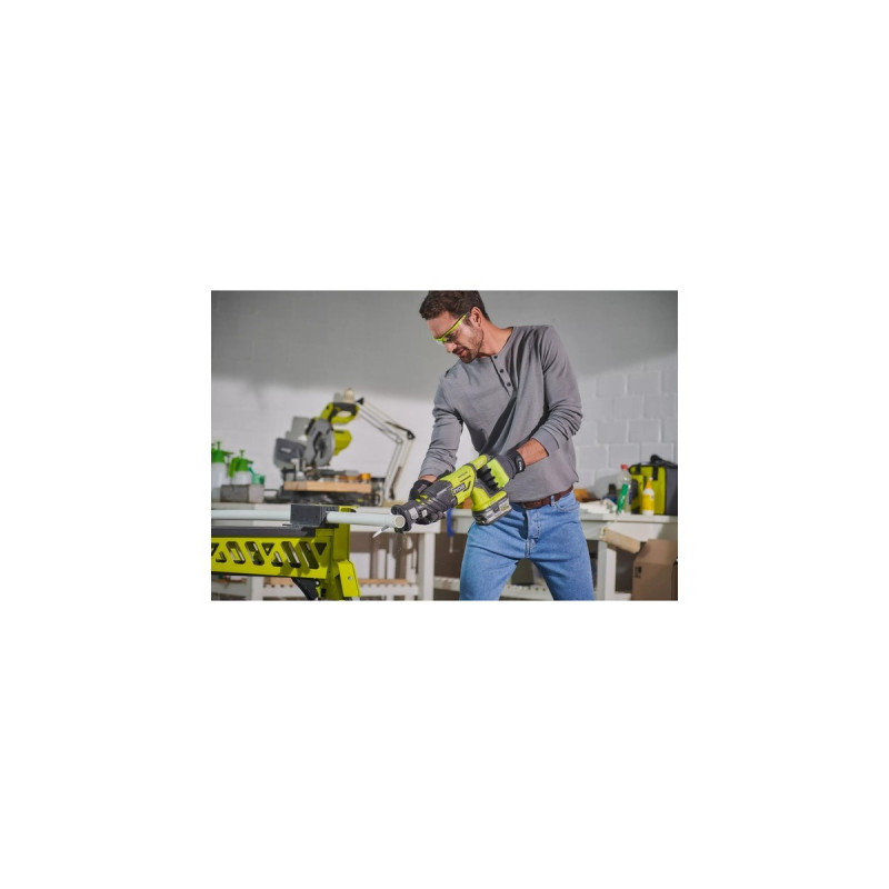 Ryobi ONE+ Brushless Akku-Säbelsäge R18RS7-0, 18Volt(grün/schwarz, ohne Akku und Ladegerät)