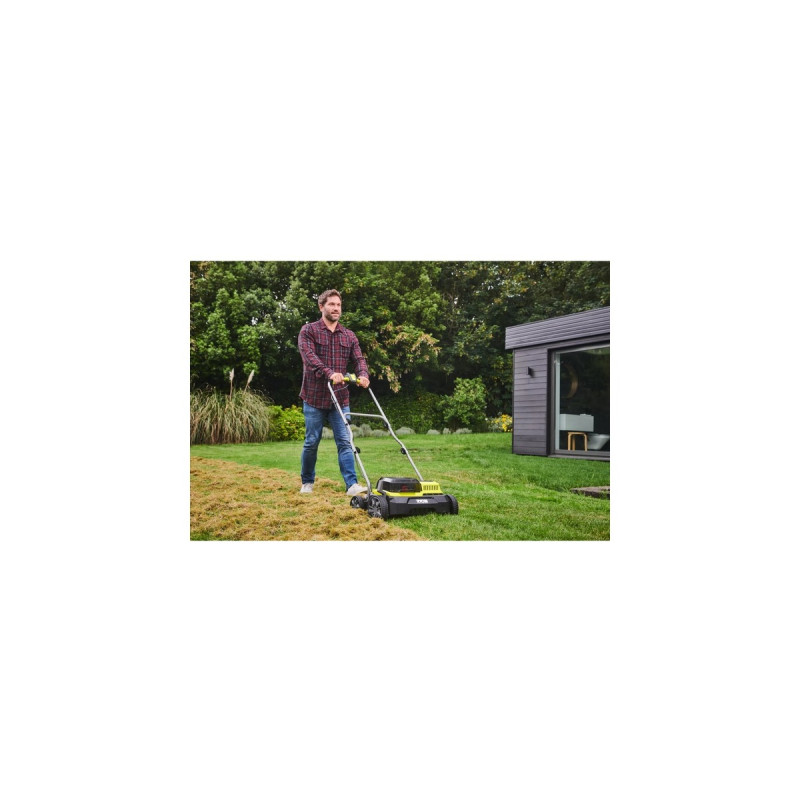 Ryobi ONE+ Brushless Akku-Vertikutierer RY18SFX35A-0, 18 Volt(grün/schwarz, ohne Akku und Ladegerät)