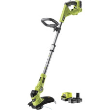 Ryobi ONE+ Hybrid-Rasentrimmer RLT1831H20F, 18Volt + Kabelbetrieb(grün/schwarz, Li-Ionen Akku 2,0Ah)