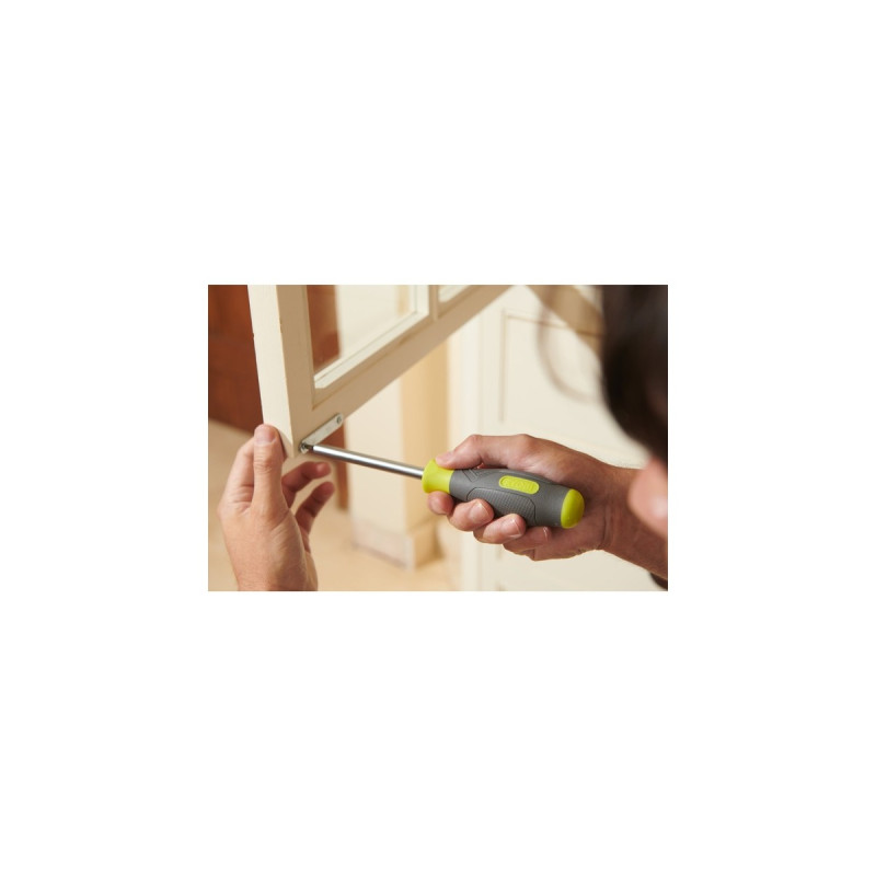 Ryobi Schraubendreher RSD17PCS, mit 17-teiligem Bit-Satz(grün/grau)