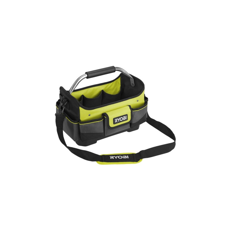 Ryobi Werkzeugtrage RSSSOT1, Größe S, Werkzeugkiste(grün/schwarz, mit Schultergurt)