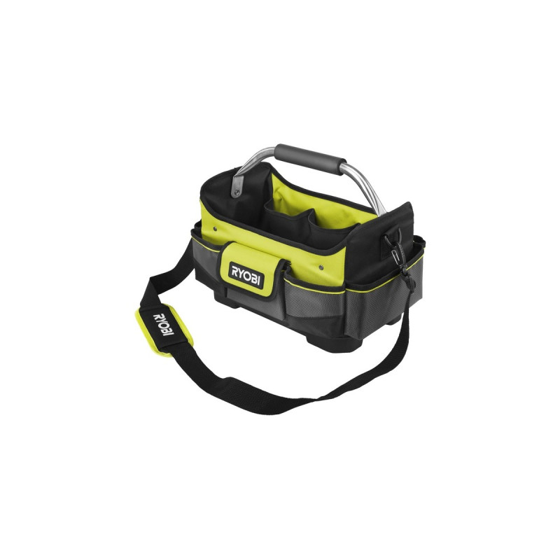 Ryobi Werkzeugtrage RSSSOT1, Größe S, Werkzeugkiste(grün/schwarz, mit Schultergurt)