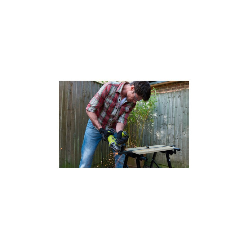 Ryobi Winkelschleifer RAG950-125S(grün/schwarz, 950 Watt)