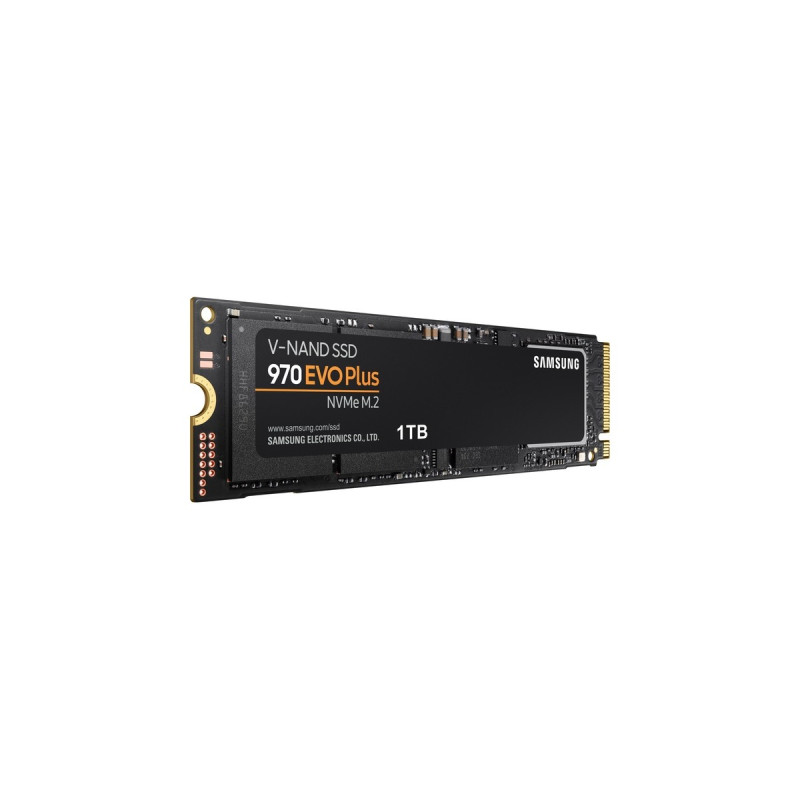 SAMSUNG 970 EVO Plus 1 TB, SSD(schwarz, PCIe 3.0 x4, NVMe 1.3, M.2 2280, intern)