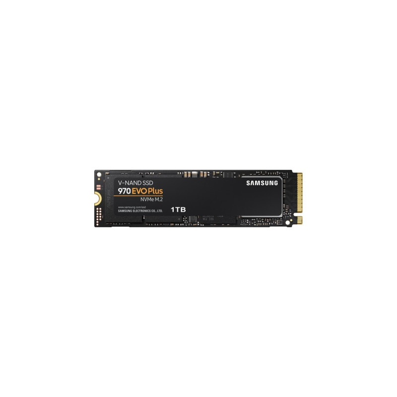 SAMSUNG 970 EVO Plus 1 TB, SSD(schwarz, PCIe 3.0 x4, NVMe 1.3, M.2 2280, intern)