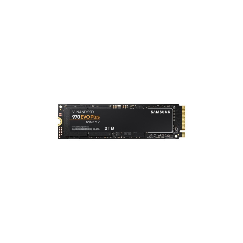 SAMSUNG 970 EVO Plus 2 TB, SSD(schwarz, PCIe 3.0 x4, NVMe 1.3, M.2 2280, intern)