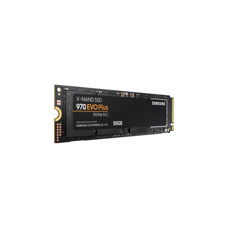 SAMSUNG 970 EVO Plus 500 GB, SSD(schwarz, PCIe 3.0 x4, NVMe 1.3, M.2 2280, intern)