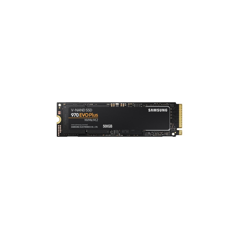 SAMSUNG 970 EVO Plus 500 GB, SSD(schwarz, PCIe 3.0 x4, NVMe 1.3, M.2 2280, intern)