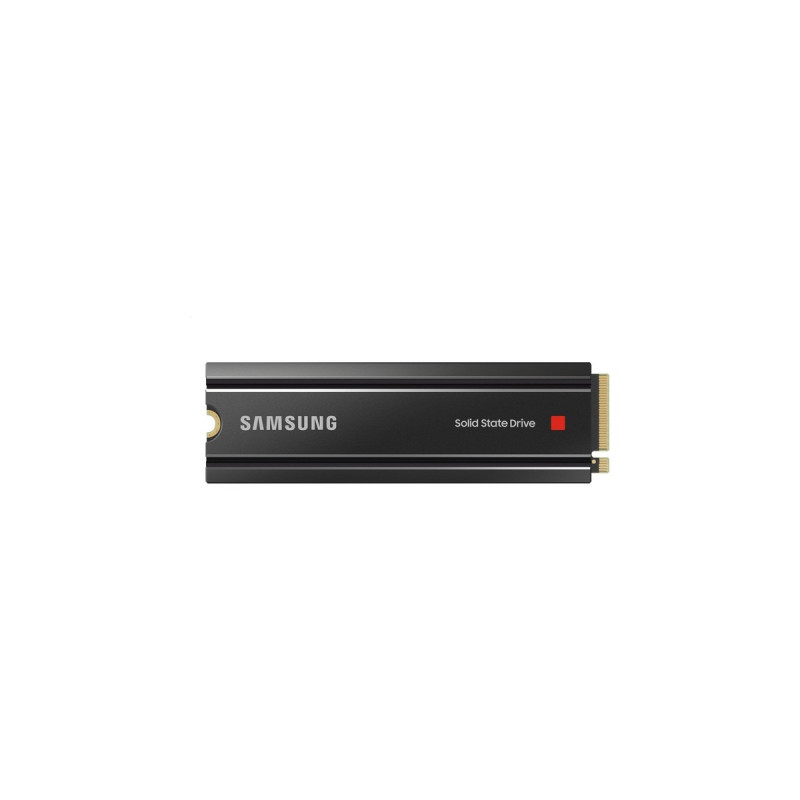 SAMSUNG 980 PRO Heatsink 1 TB, SSD(schwarz, PCIe 4.0 x4, NVMe 1.3c, M.2 2280, intern)